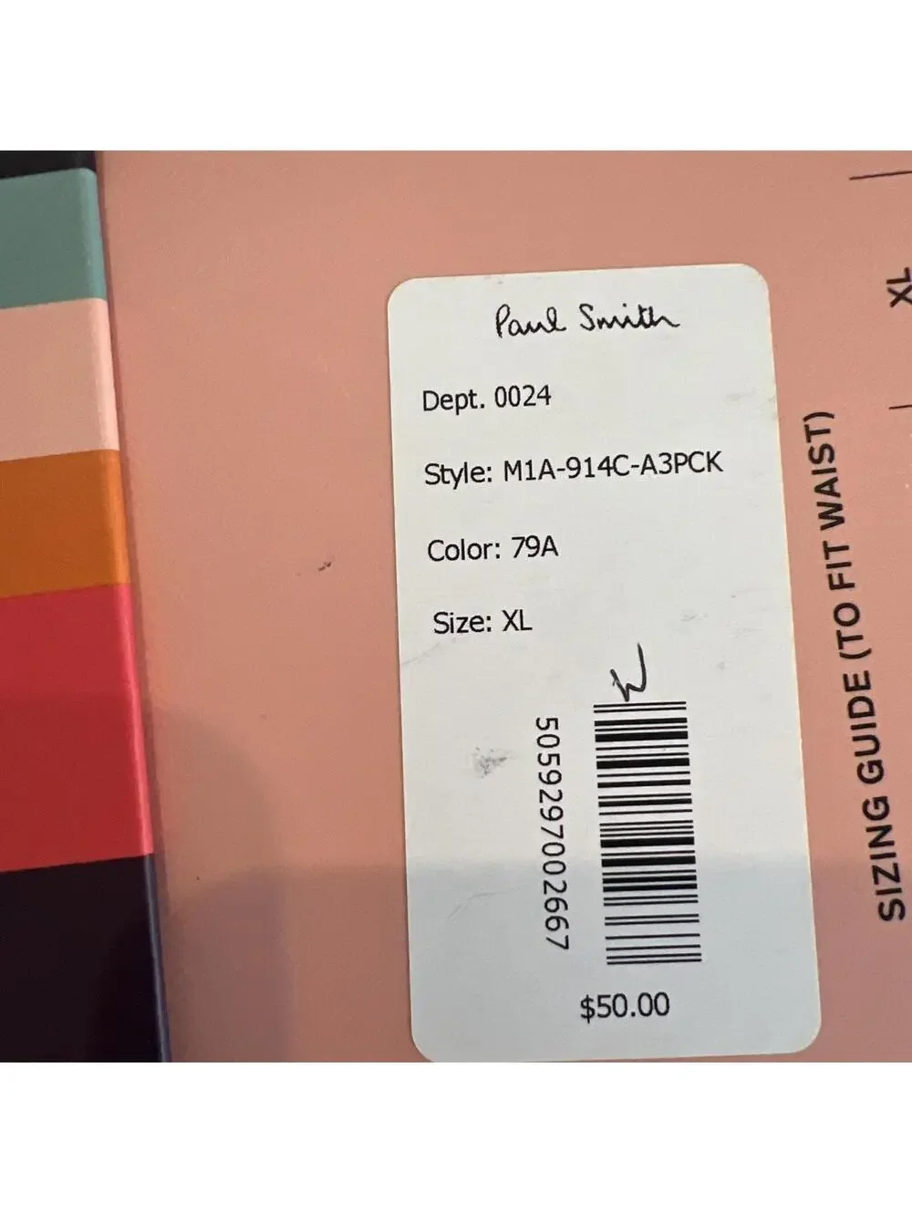 Paul Smith product set